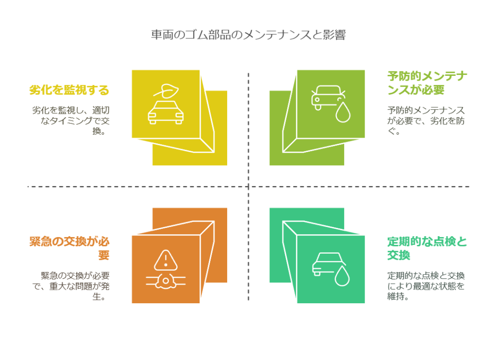 車窓ゴム交換の基本情報と必要性